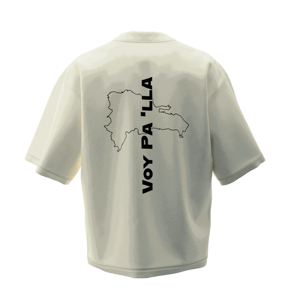 Sustainable Premium Oversized Tee 'Voy pa lla' - Experience fashion anew – with consciousness, comfort, and luxury. Discover the ultimate Eco-Friendly Oversize Unisex T-Shirt that goes beyond style and sustainabil