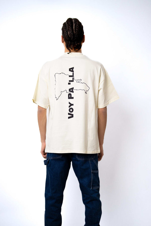 Sustainable Premium Oversized Tee 'Voy pa lla' - Experience fashion anew – with consciousness, comfort, and luxury. Discover the ultimate Eco-Friendly Oversize Unisex T-Shirt that goes beyond style and sustainabil