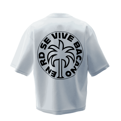 Sustainable Premium Oversized Tee 'En RD se vive bacano'